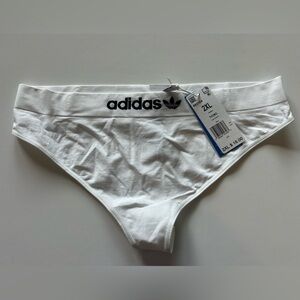 Adidas Micro Fiber Women’s Thong White Size 2XL